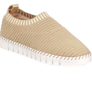 Neiman Marcus Metallic Play Sparkly Knit Sneakers